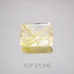 ルチルクォーツ ブラジル産 ルース 10.68ct[21019128]16.1×13mm前後