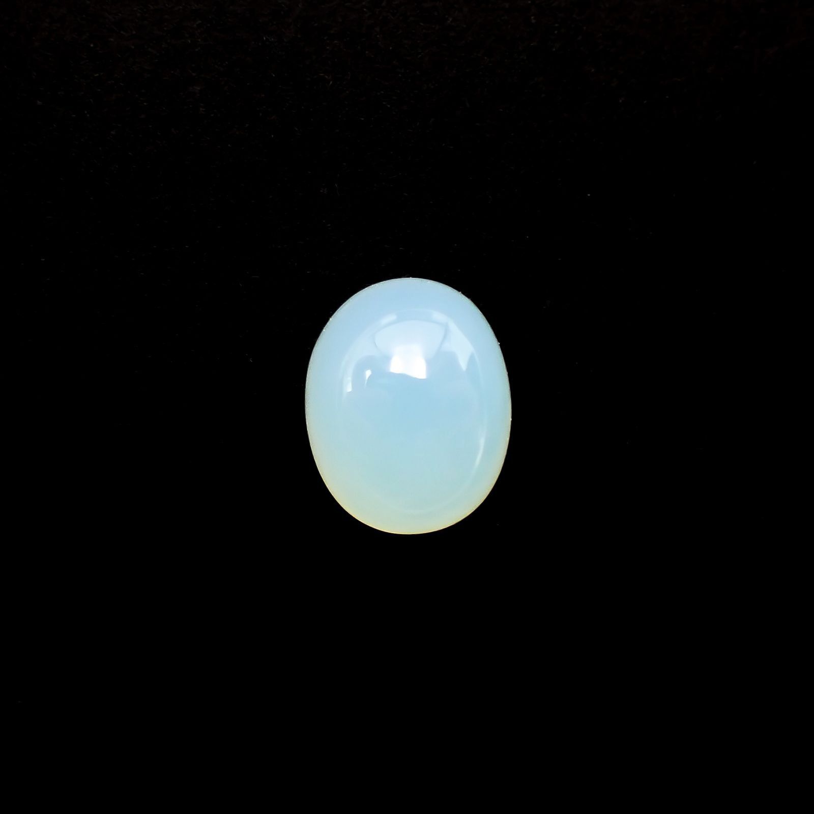 ブルーオパール ペルー産 1.71ct / 8.8x7.1mm前後 [230220673]