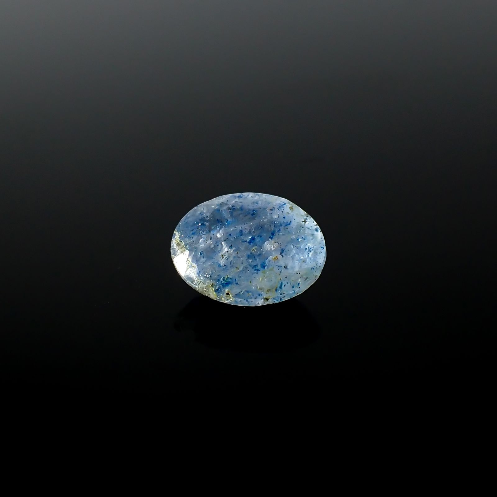 ラズライトインクォーツ アフガニスタン産 1.72ct[240125843]8.9x7.1mm前後