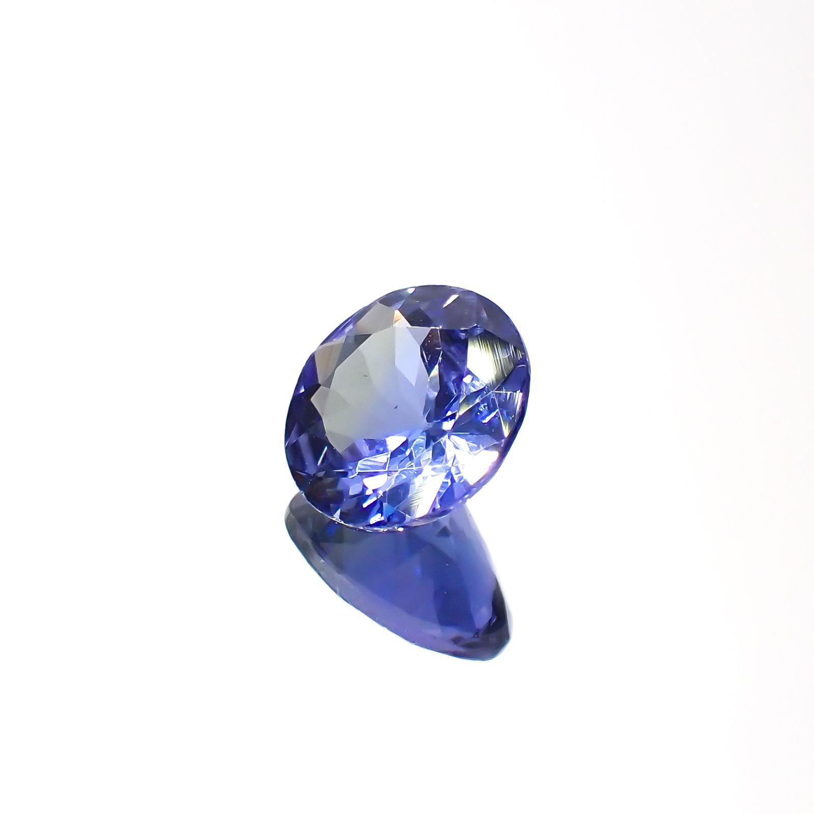 タンザナイト(宝石名タンザナイト)タンザニア産 1.70ct 識別済[221119011]8x8mm前後