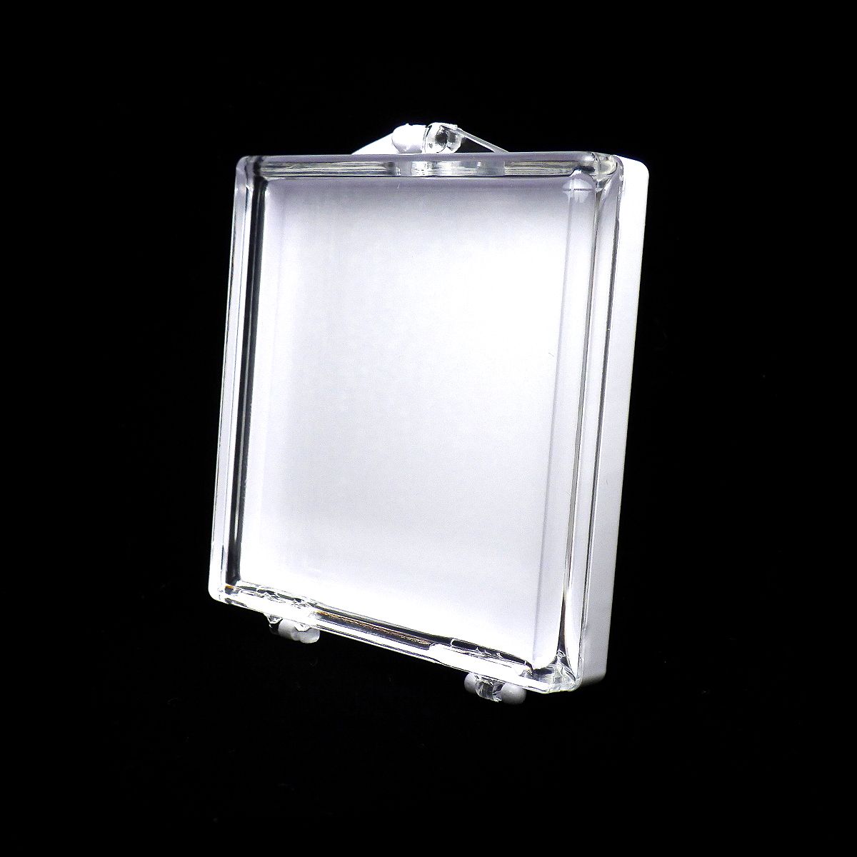 Gravity Free-ジェムピタ- 5個セット（白） 6.0x5.5cm（内寸：5.1x5.1cm)