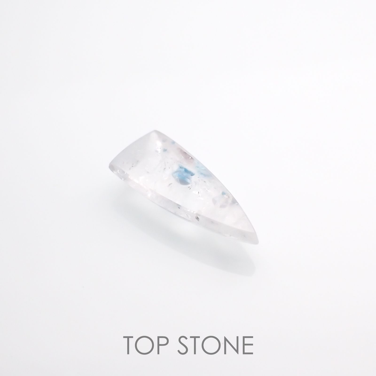 パライバクォーツ ブラジル産 1.24ct[220114257]12.1x4.8mm前後