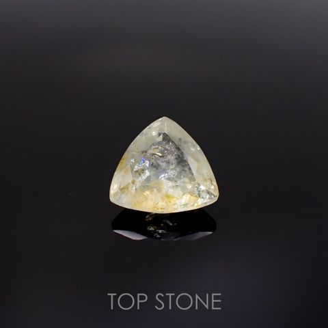 オーロラアクアマリン ブラジル産 2.86ct[220114405]10.1x10.4mm前後