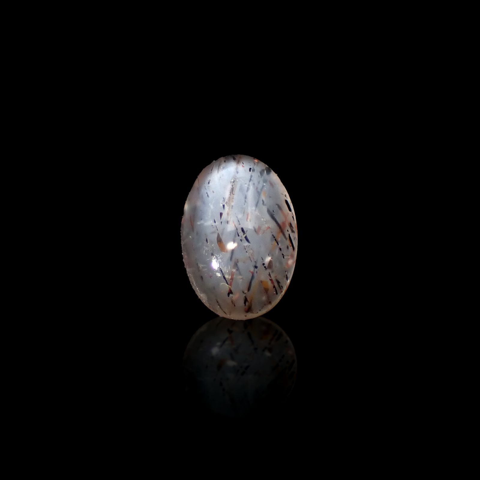 レインボーラティスサンストーン オーストラリア産 0.92ct[230722896]8.1x5.7mm前後