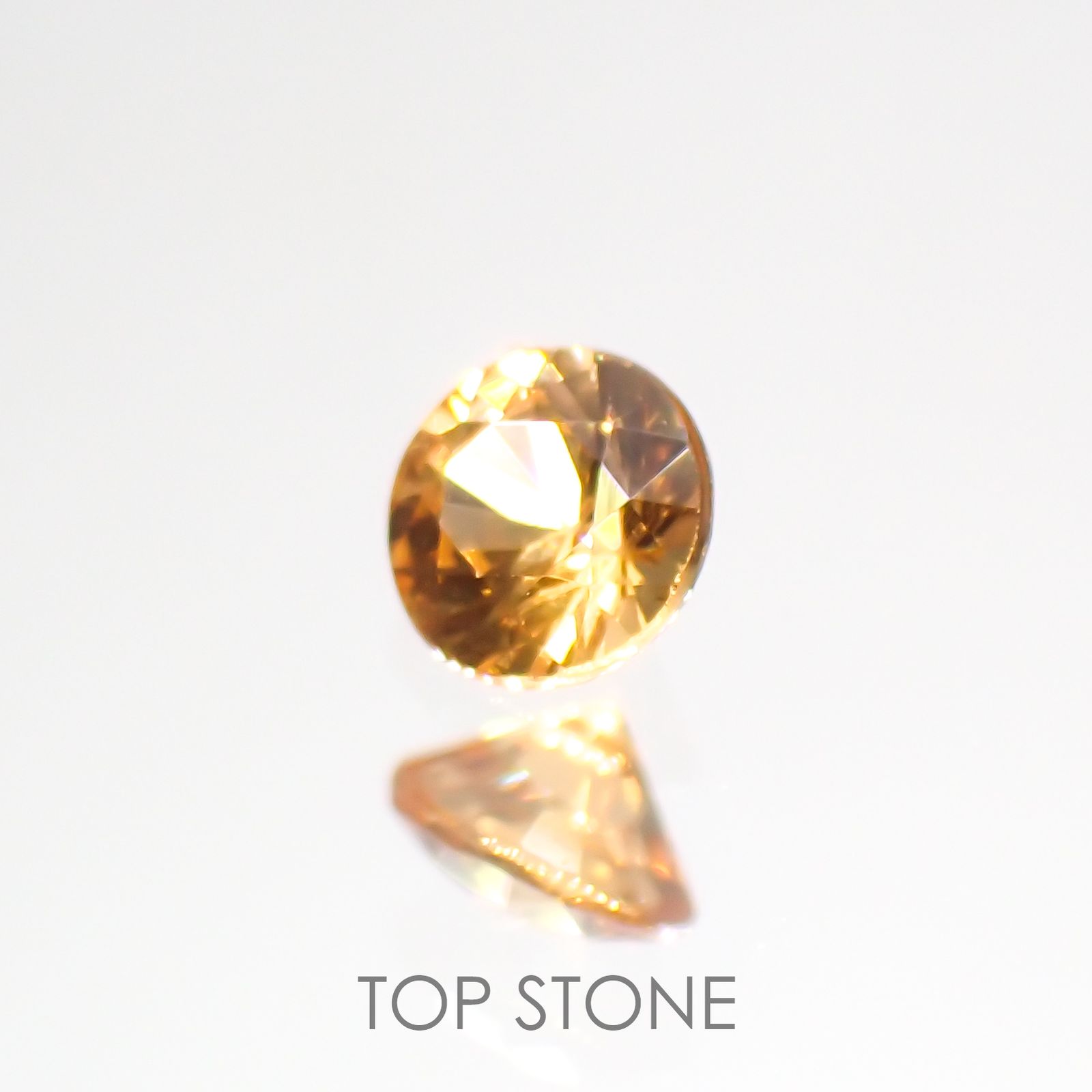 スペサルティンガーネット マンダリンオレンジカラー ケニア産 0.16ct[220114174]3.1x3.1mm前後