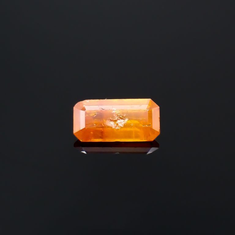 ウルフェナイト(宝石名ウルフェナイト)メキシコ産 0.444ct ソ付[221219723]5.2x2.6mm前後