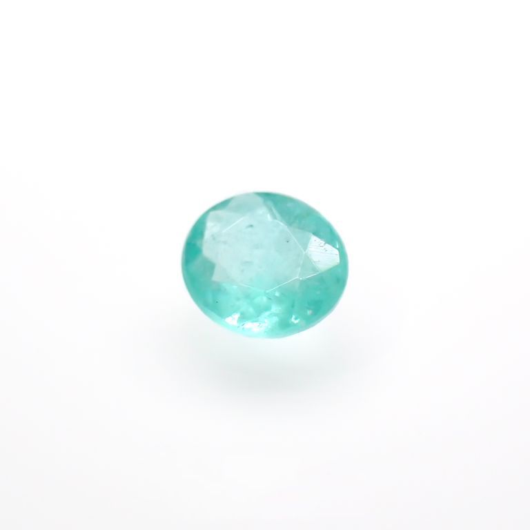 パライバトルマリン(宝石名トルマリン/別名パライバ・トルマリン)ブラジル・パライバ州バターリャ鉱山産 0.089ct 識別済[220616589]3.1x2.6mm前後