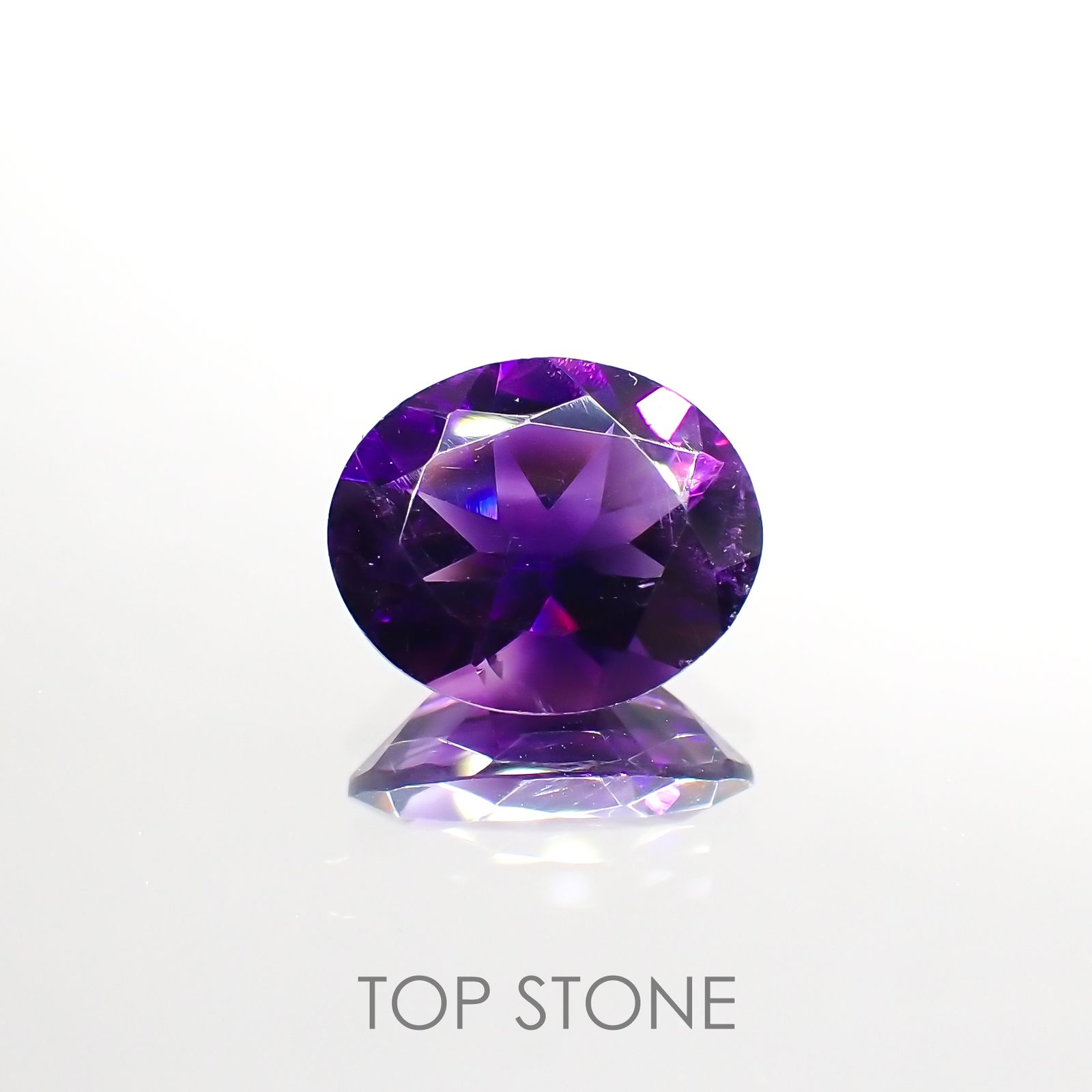 カラーシフトアメジスト(宝石名アメシスト)ブラジル/ウルグアイ産 3.73ct 識別済[220113971]12.1x10.1mm前後