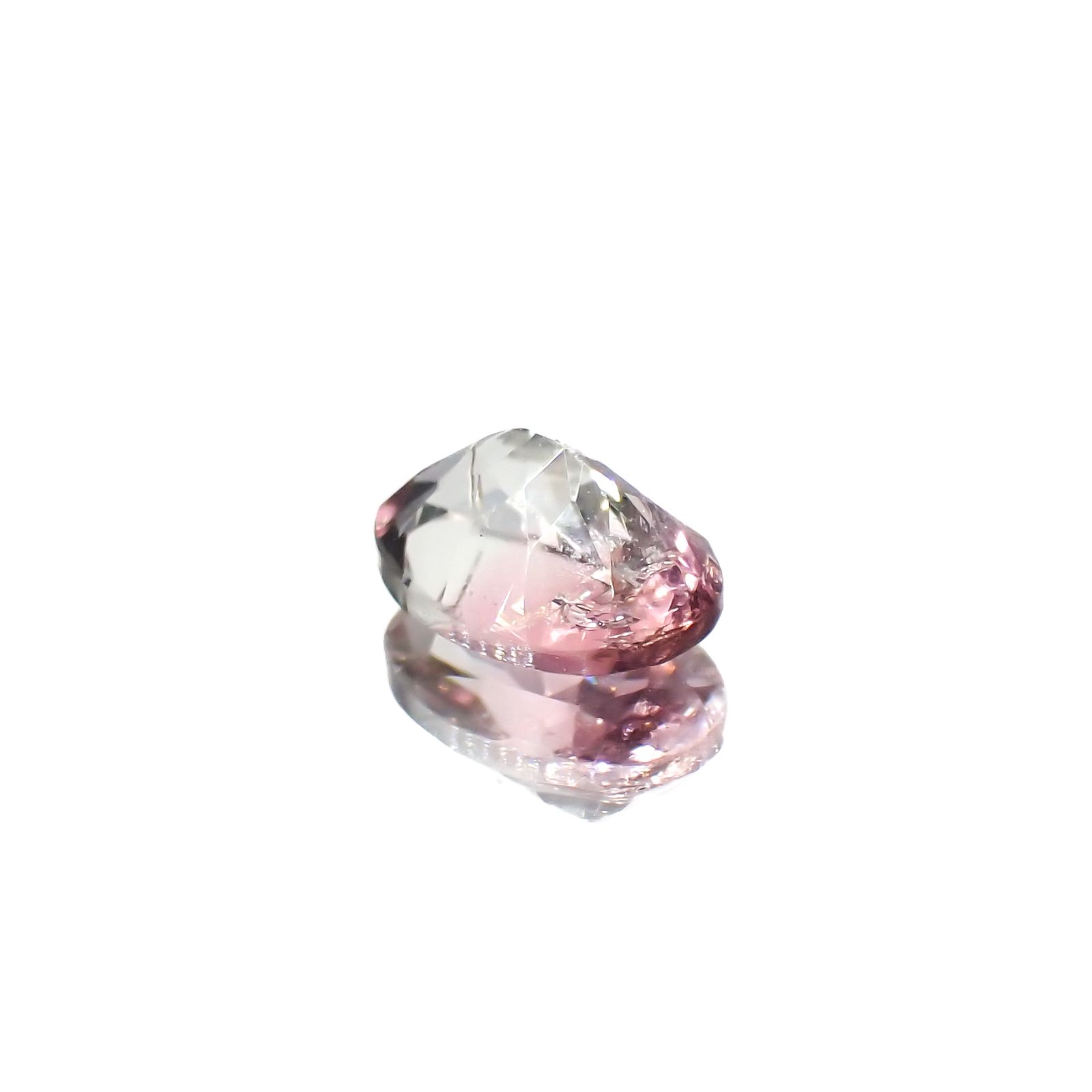 バイカラートルマリン コンゴ産 0.87ct[231224493]7.3x5.1mm前後