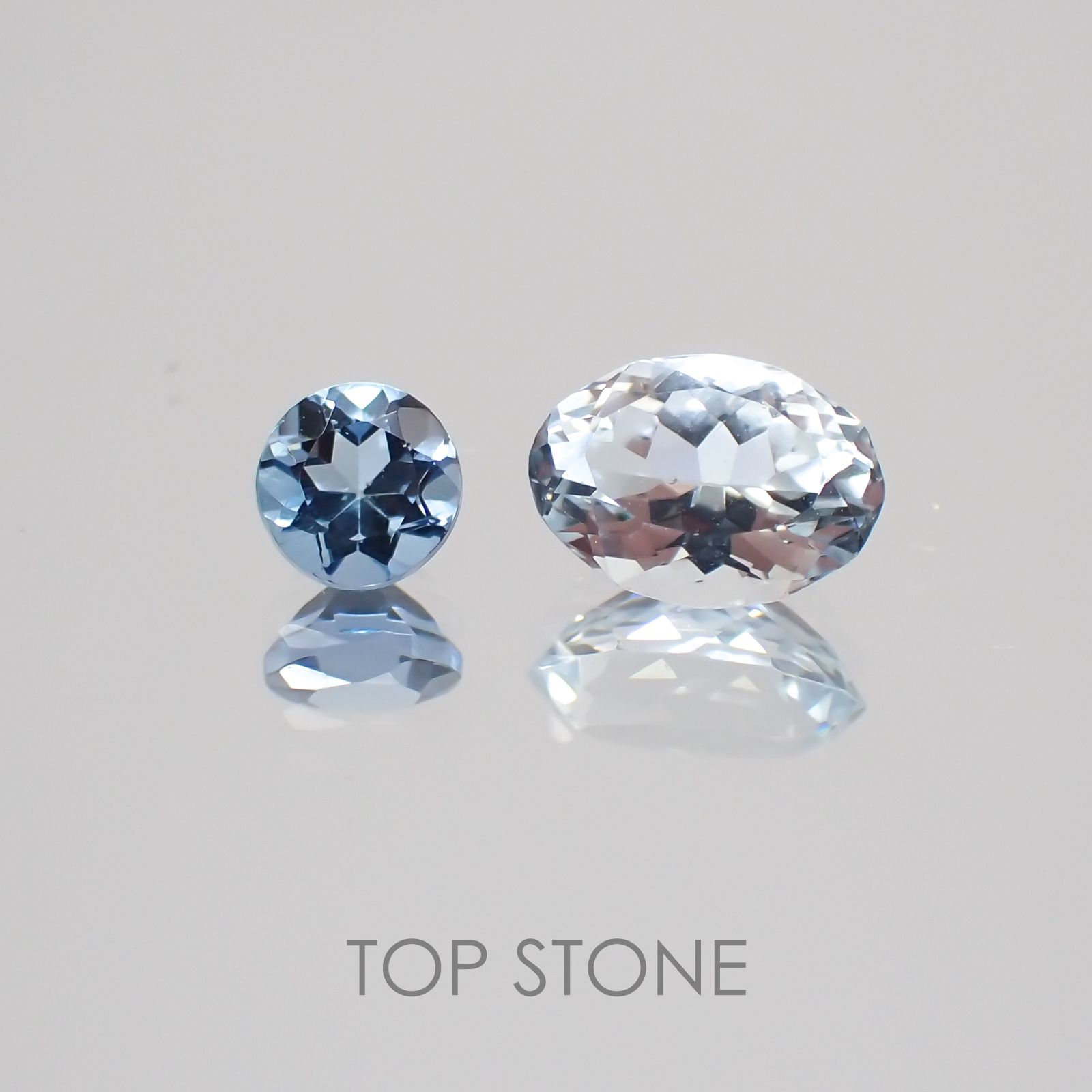 サンタマリア アクアマリン ブラジル・サンタマリア鉱山産 ルース 0.24ct[21029125]4×4mm前後