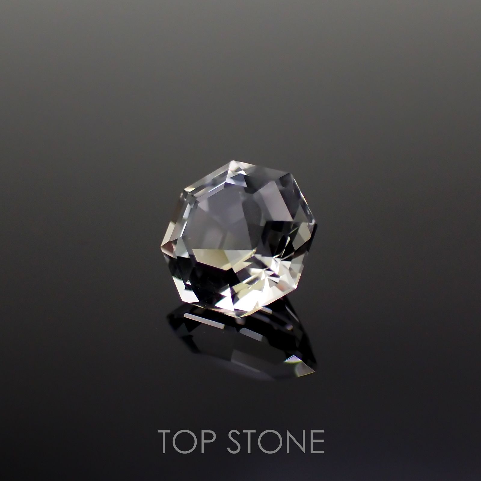 ◇オクタゴンカット◇レムリアンシードクリスタル(保証シール付き) ブラジル産 1.33ct[221018285]7x6.9mm前後