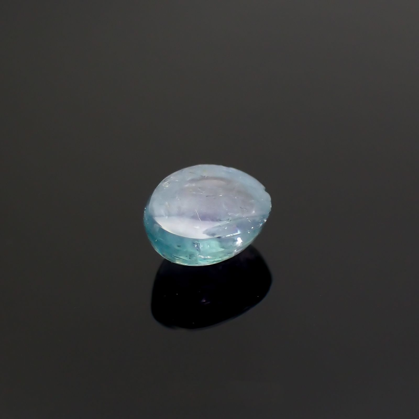 ブルーコーネルピン(宝石名コーネルピン)タンザニア産 0.41ct 識別済[220616294]4.8x3.9mm前後