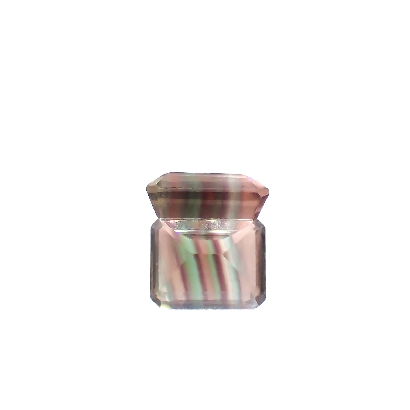 パーティカラーフローライト フルオレッセンス ブラジル産 4.00ct[240326912]9.9x8mm前後