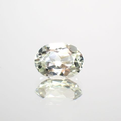 シリマナイト(宝石名シリマナイト)インド産 1.39ct 識別済[211113696]8x6.1mm前後