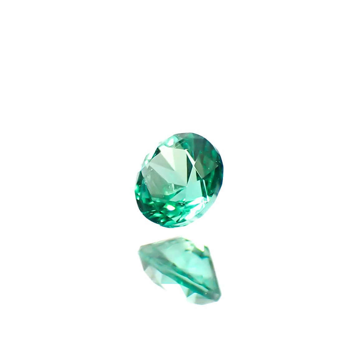 ノンオイルエメラルド ロシア産 0.048ct [250229874]2.3x2.3mm前後