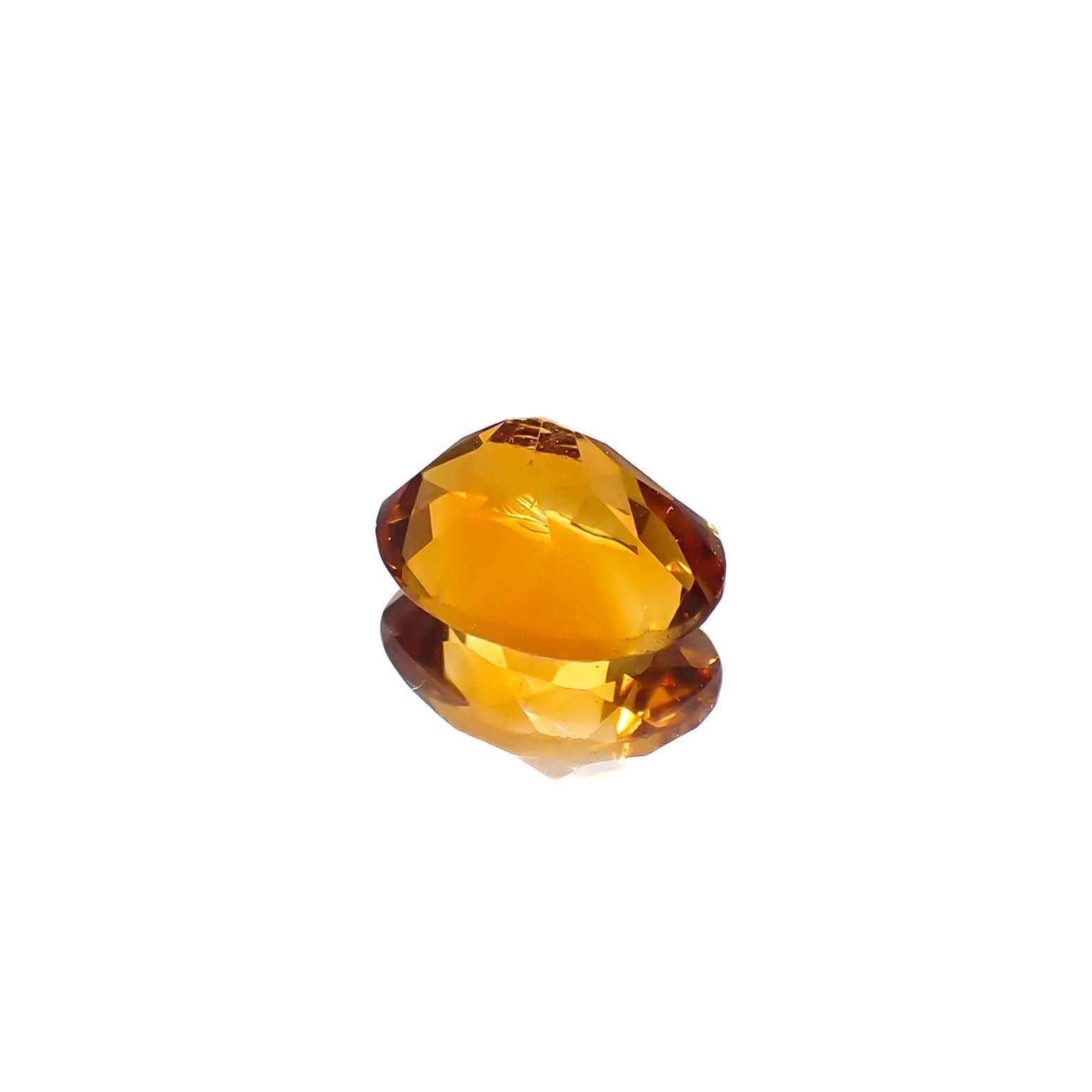 マデイラシトリン ブラジル・ミナスジェライス州産 1.63ct [250630579]9x6.9mm前後
