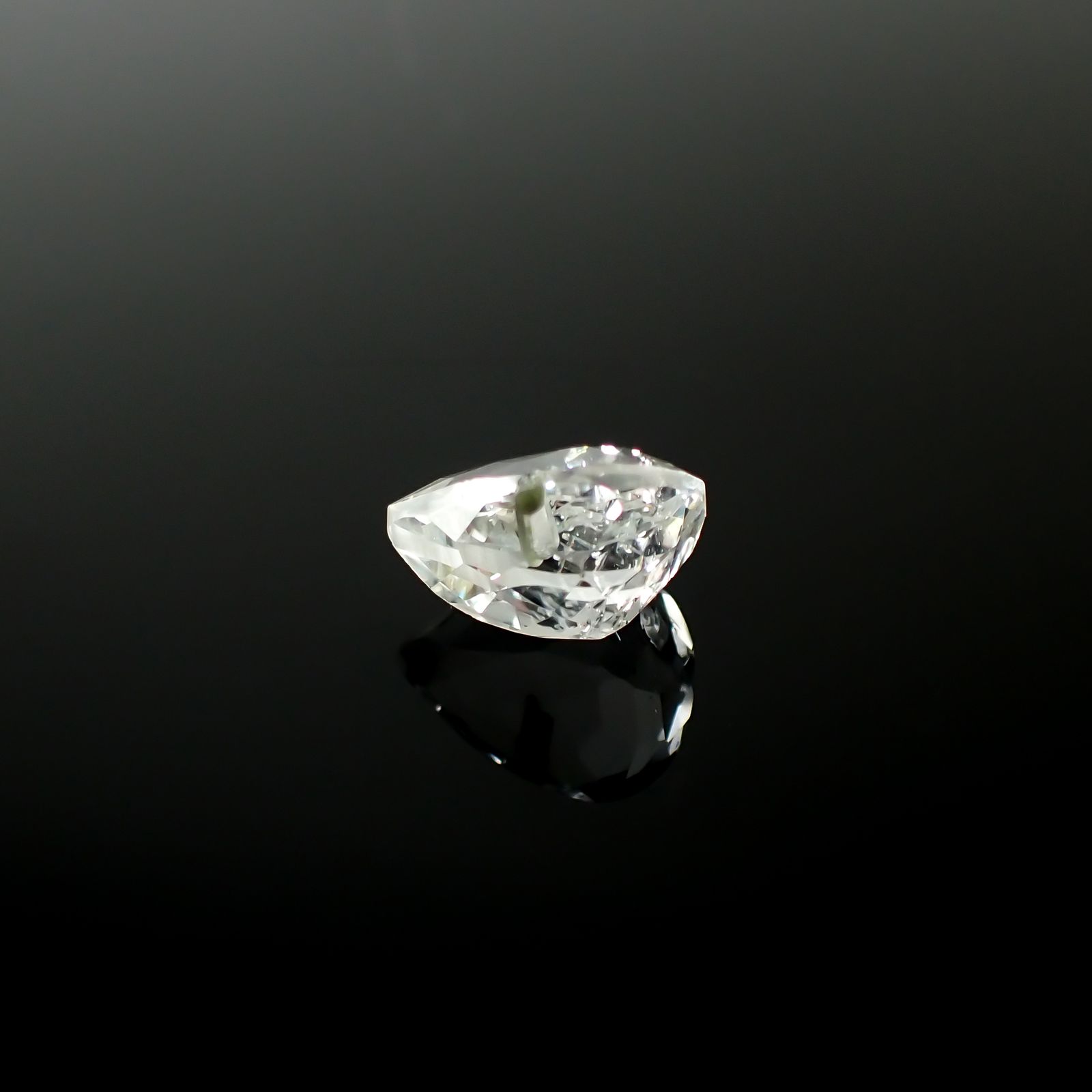 アパタイトイントパーズ(宝石名アパタイト イン トパーズ)ブラジル産 7.46ct 識別済[240225925]13.1x10.4mm前後