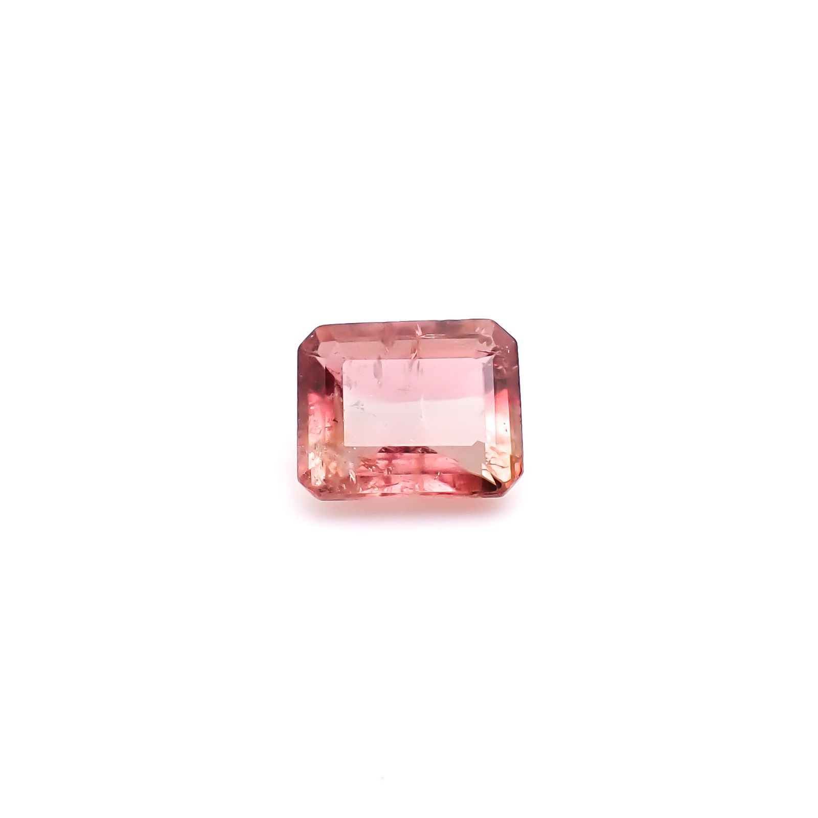 バイカラートルマリン アフガニスタン/ブラジル産 3.12ct / 9.6x8mm前後 [260932767]
