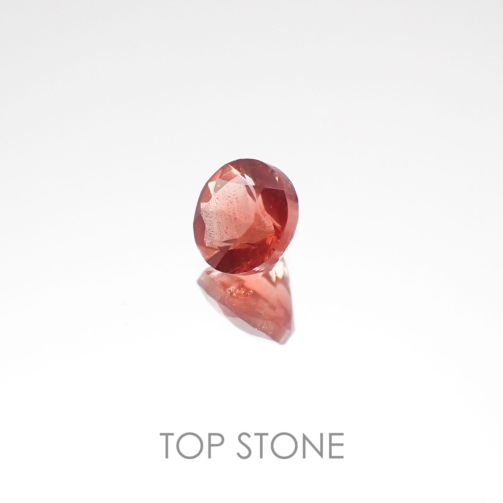 オレゴンサンストーン アメリカ産 ルース 0.57ct[20117081]5.1×5.1mm前後