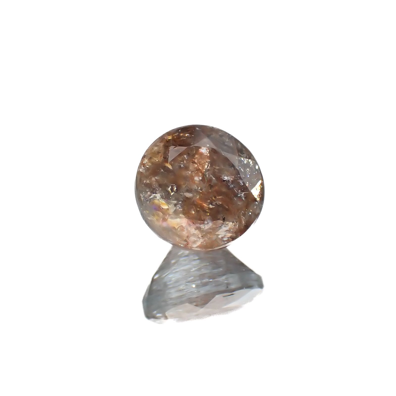 アベンチュリンアクアマリン ナイジェリア産 0.89ct[220917715]6x6mm前後