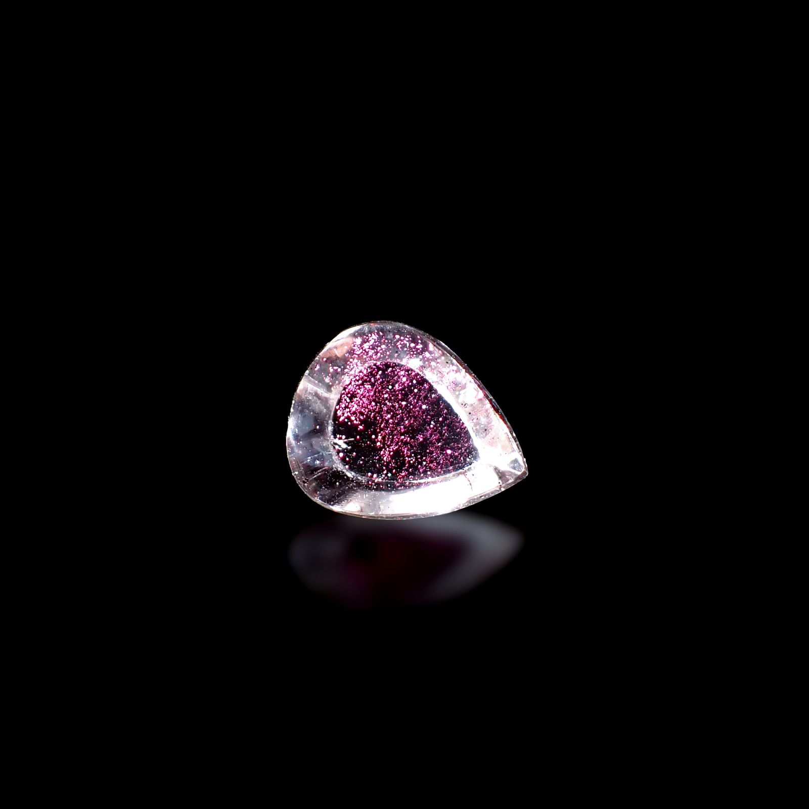 ティンカーベルクォーツ ブラジル産 4.35ct / 12.9x10.5mm前後 [260932859]