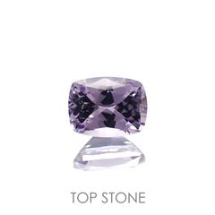 ラベンダーサファイア(宝石名サファイア)スリランカ/マダガスカル産 0.90ct 識別済[220817464]6.2x4.7mm前後