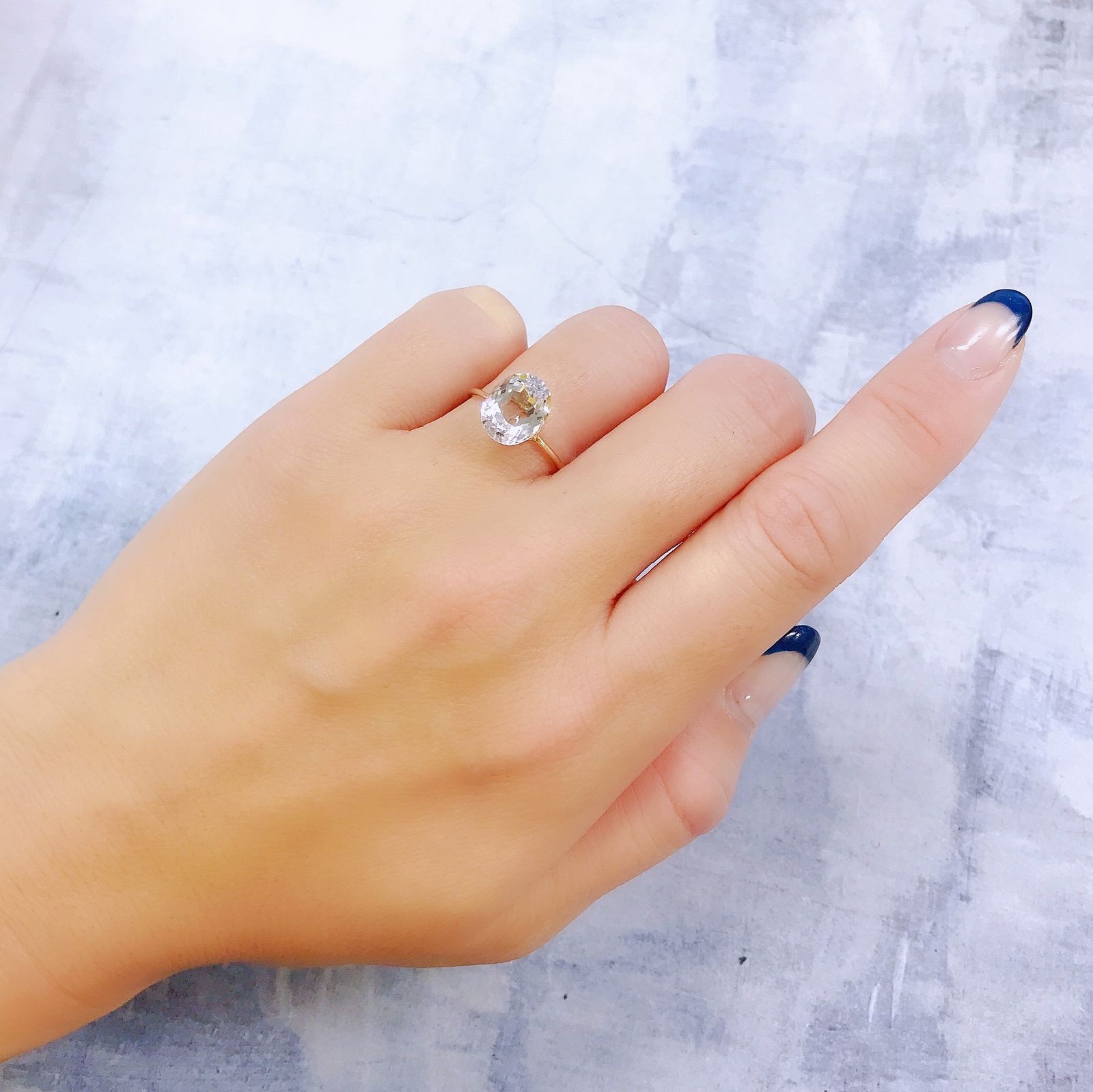 クンツァイト アフガニスタン産 3.39ct[221119114]10x8mm前後
