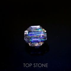 ◇オクタゴンカット◇レインボースキャポライト ブラジル産 0.77ct[220817520]6x5.9mm前後