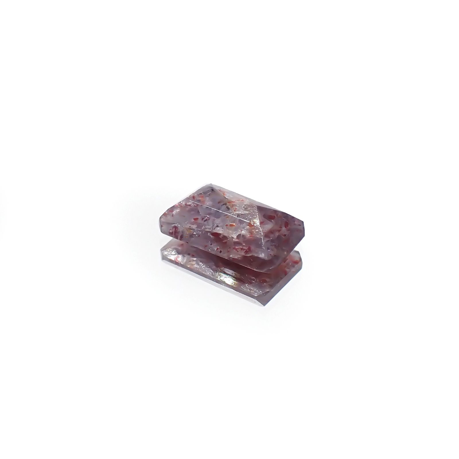 ブラッドショットアイオライト インド産 2.65ct[240125378]11.3x7mm前後