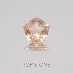 ◇ペンタゴンカット◇オレゴンサンストーンSA アメリカ産 ルース 0.15ct[21059541]4.1×4.1mm前後