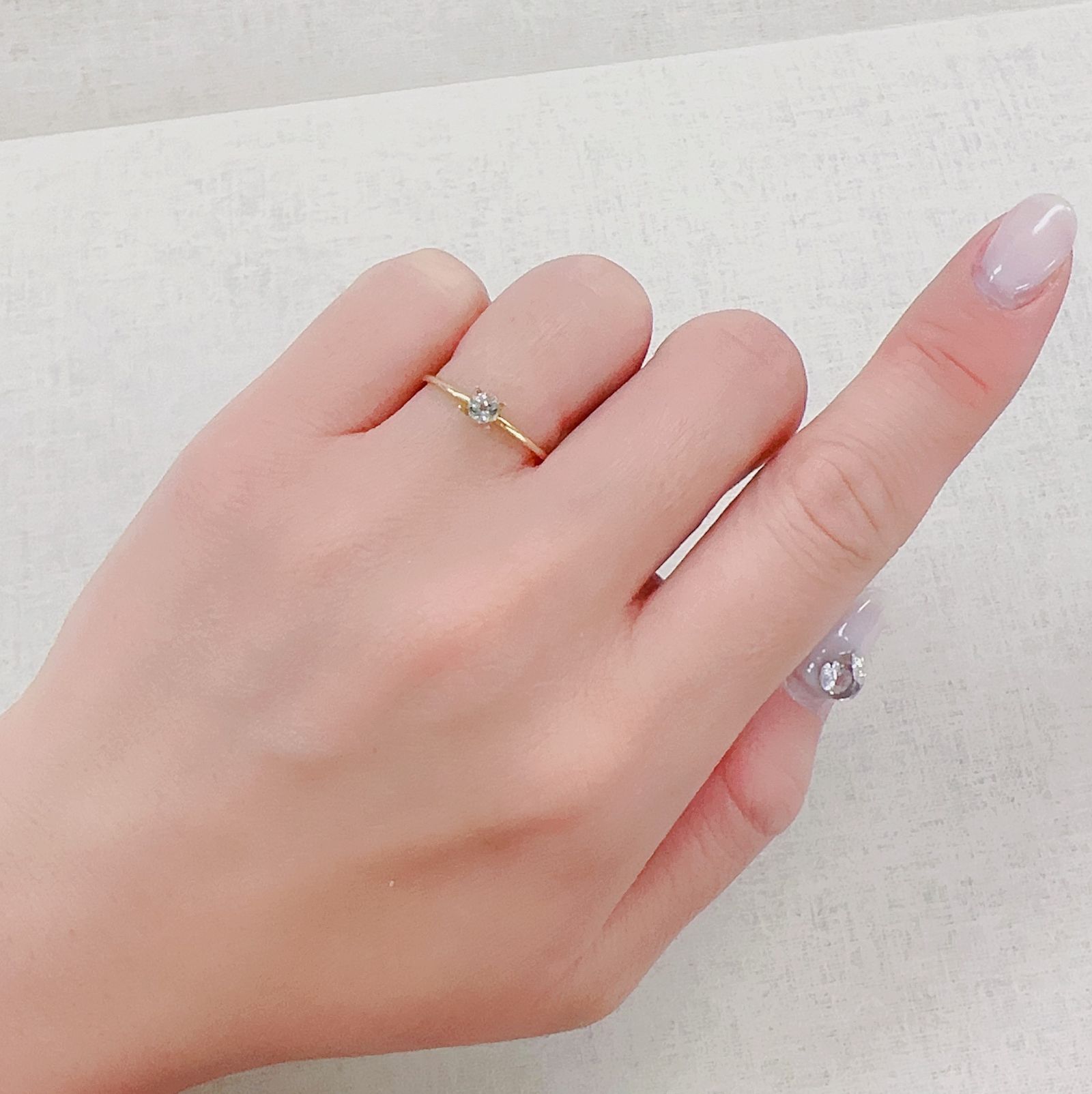 リューコガーネット ビルマ産 0.25ct[230421419]3.5x3.5mm前後