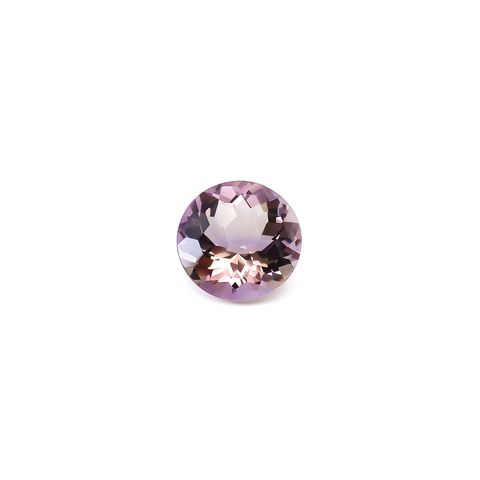 ◇カスタムカット◇アメトリン ブラジル/ボリビア産 10.43ct / 15.2x15.2mm前後 [260632312]