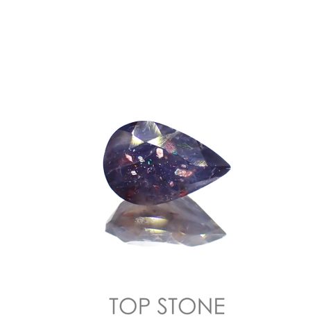 ブラッドショットアイオライト インド産 1.18ct[220616720]8.9x6mm前後