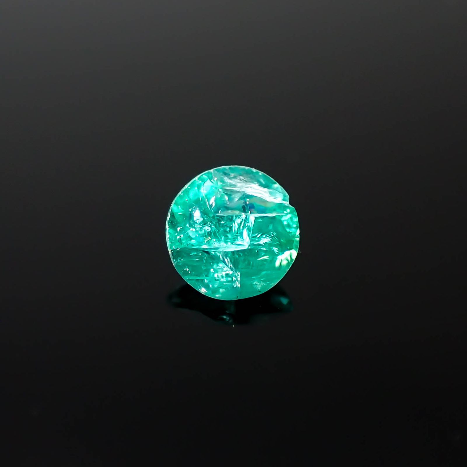 パライバトルマリン ブラジル産 0.098ct[240125600]3x3mm前後