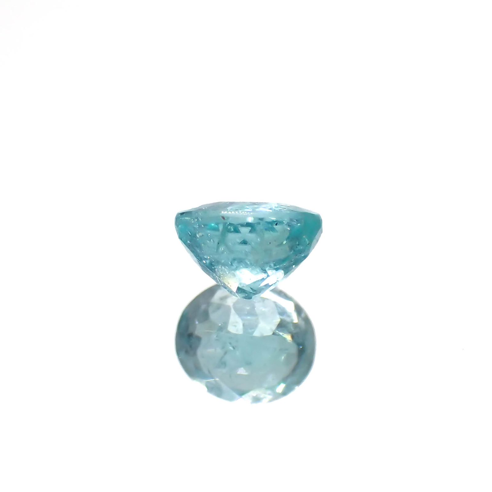 パライバトルマリン ブラジル・パライバ州バターリャ鉱山産 0.22ct[231225252]3.8x3.3mm前後