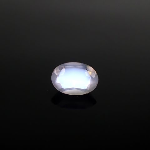 ムーンストーン(宝石名オーソクレース)インド/スリランカ産 0.65ct 識別済[240527733]7.1x5.1mm前後