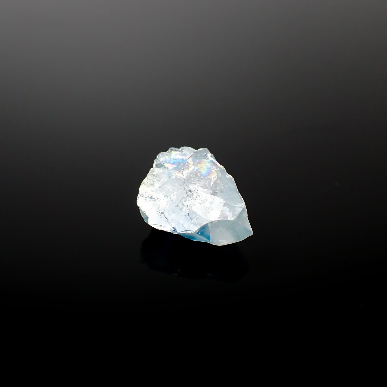 ユークレース 原石 ブラジル産 2.17ct[240326394]9.6x7.6mm前後