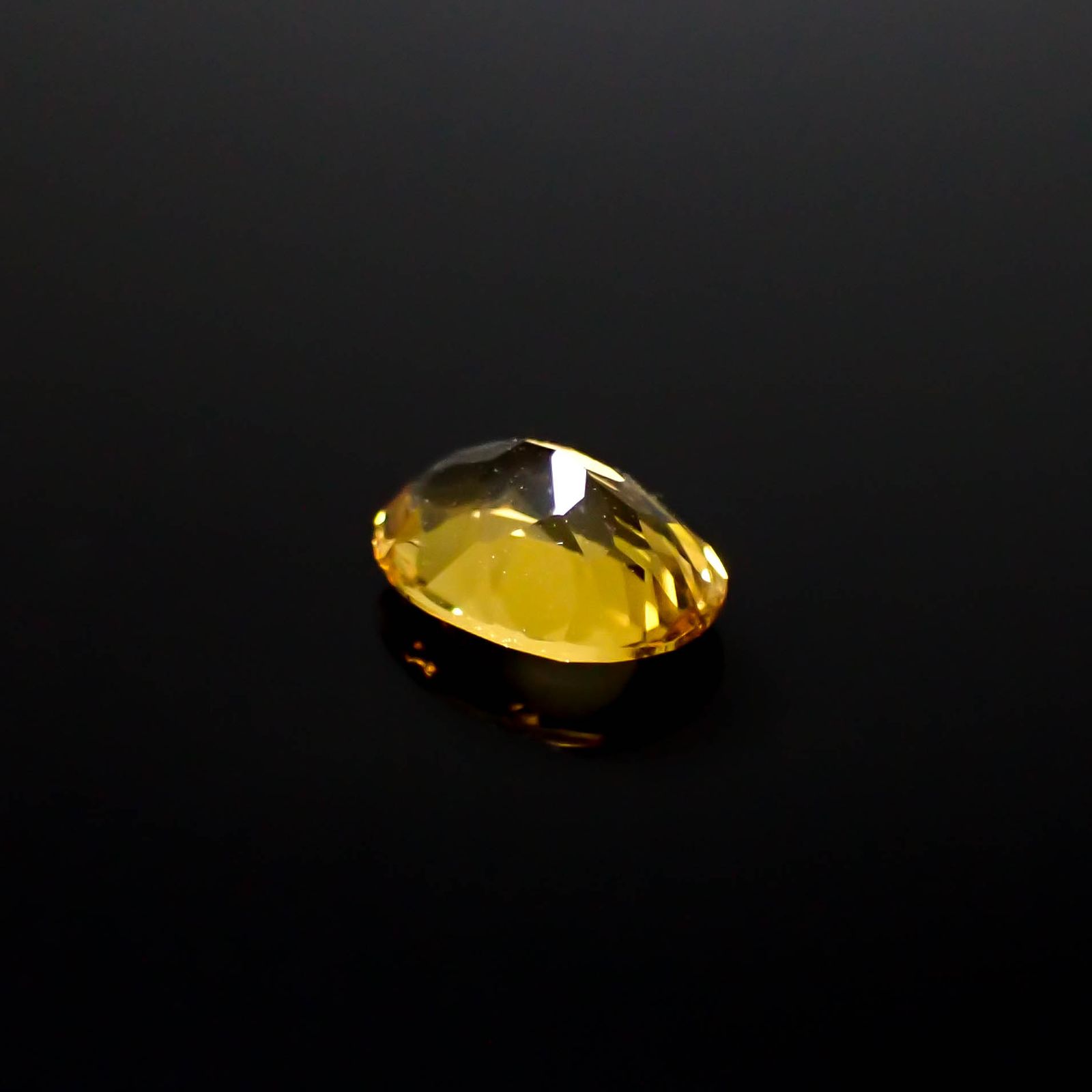 ゴールデンベリル(宝石名ゴールデン・ベリル)ブラジル産 1.09ct 識別済[250330163]8x6.1mm前後