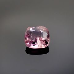 ピンクポードレッタイト(宝石名ピンク・ポードレッタイト)ビルマ産 0.527ct ソ付(彩珠)[231023811]5.5x5.3mm前後