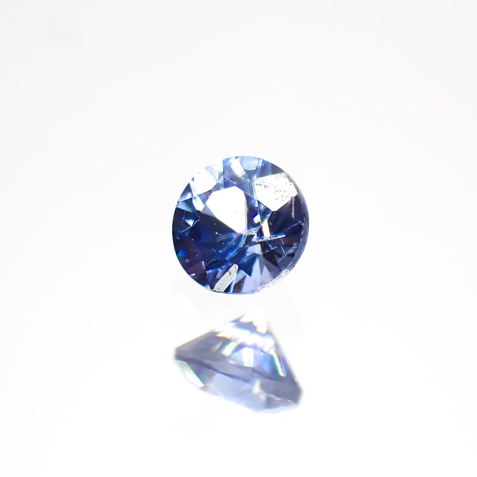 ベニトアイト(宝石名ベニトアイト)アメリカ・カリフォルニア州産 0.095ct 識別済[220114206]2.6x2.6mm前後