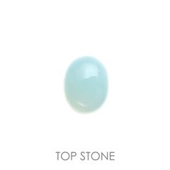 ブルーオパール(宝石名コモンオパール) ペルー産 1.44ct 識別済[21039191]8.9×7.1mm前後