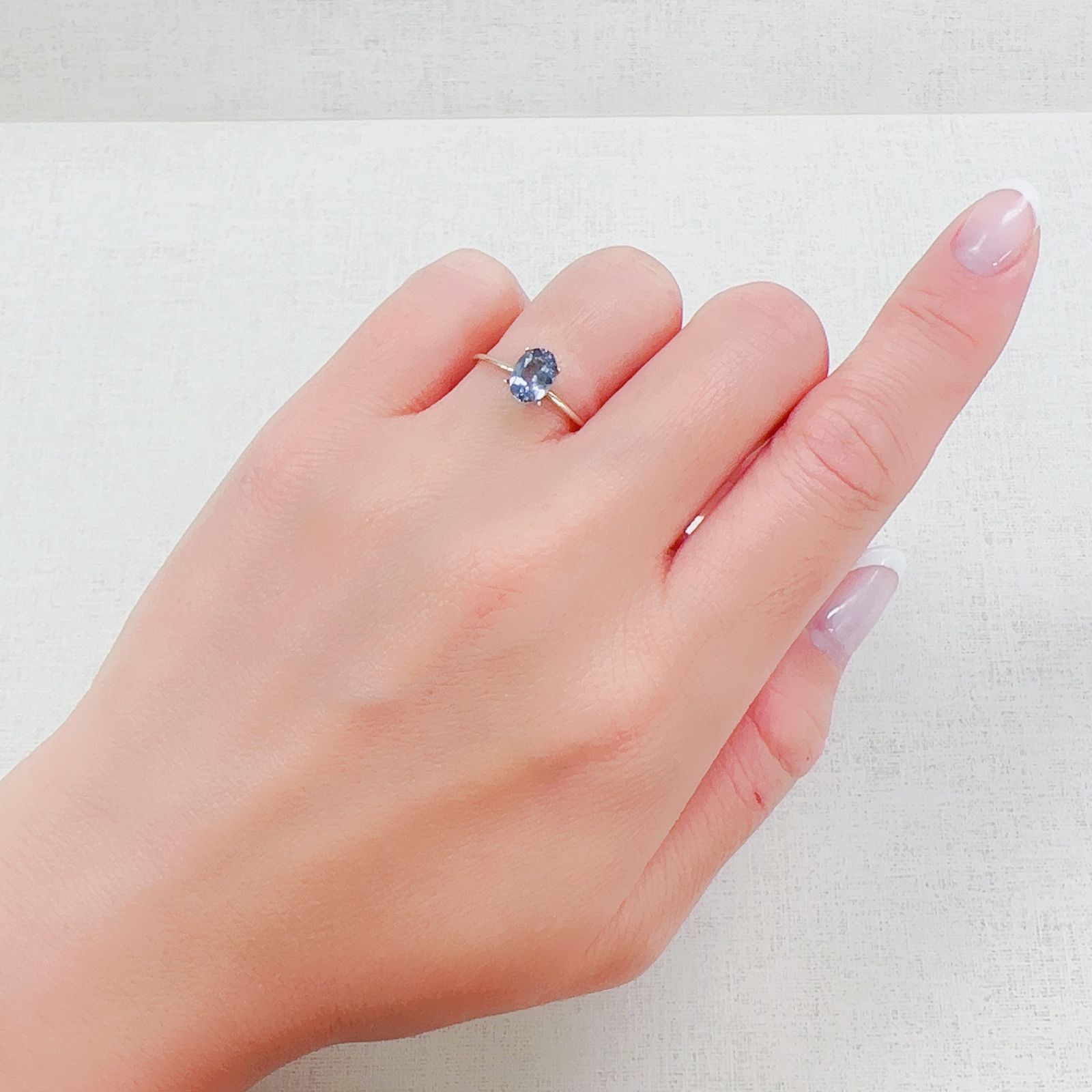 グレースピネル タンザニア産 0.89ct[230421547]6.9x5.1mm前後