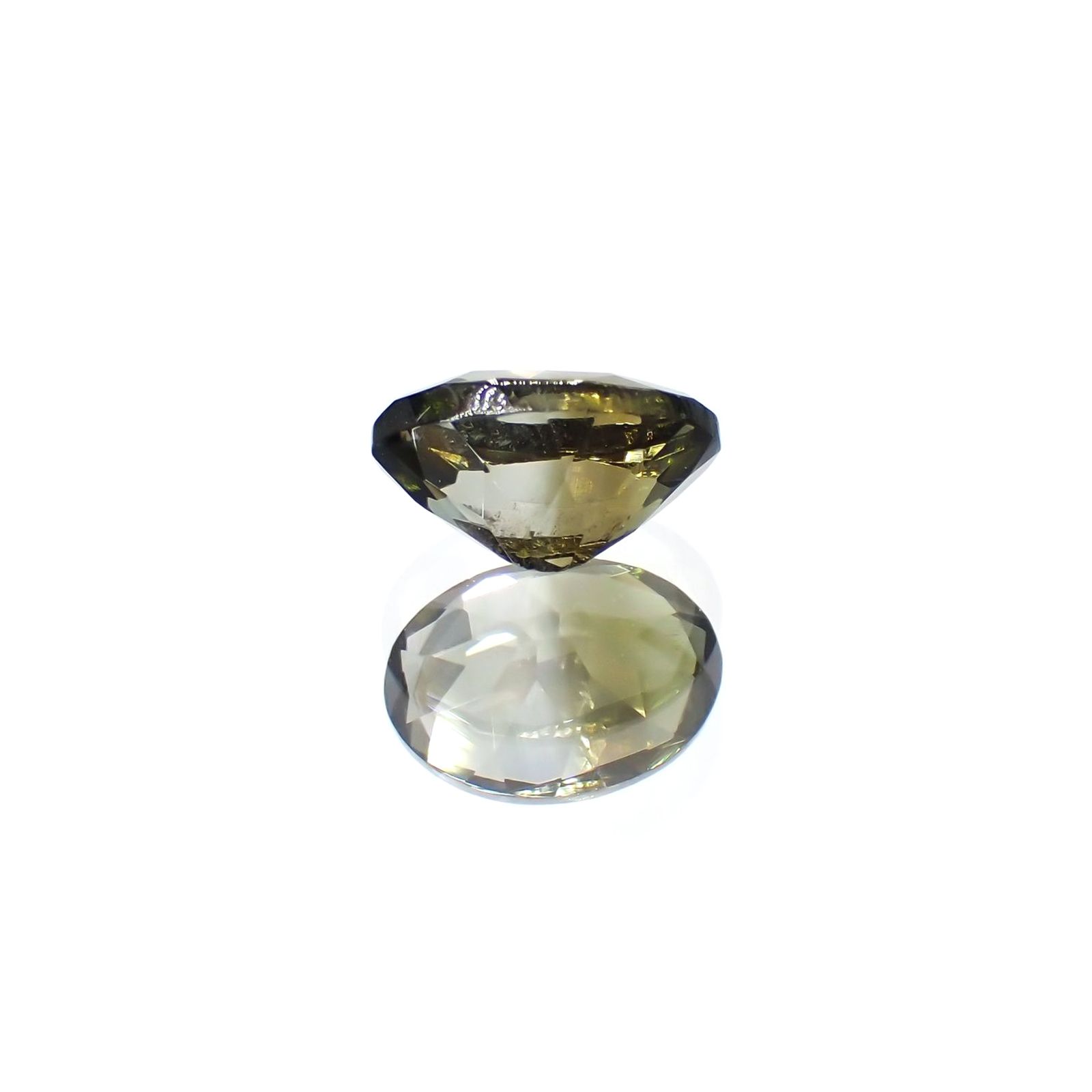 バイカラートルマリン(宝石名バイカラー・トルマリン) ブラジル/アフリカ産 0.91ct 識別済[211013565]7.1×5.1mm前後