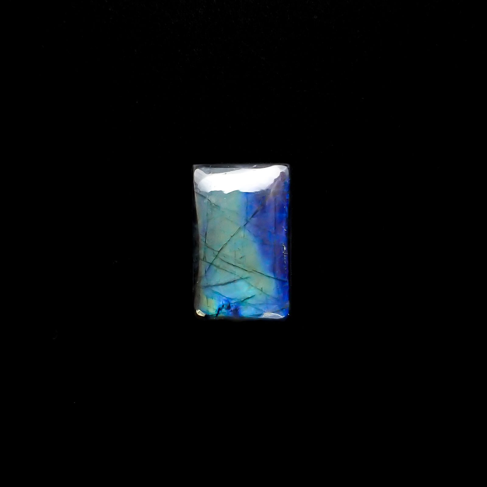スペクトロライト フィンランド・ユレマ産 6.54ct[240125474]15.5x9.9mm前後