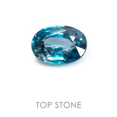 ブルージルコン カンボジア産 ルース 1.99ct[19111576]7.9×5.9mm前後