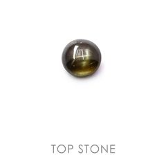 ゴールドシーンサファイア ケニア産 ルース 0.61ct[19111587]5.1×5.1mm前後