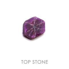 トラピッチェルビー(宝石名トラピッチェ・ルビー) ビルマ産 原石・結晶 0.44ct 識別済[19111531]4.9×4.1mm前後
