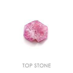 レッドベリル アメリカ・ユタ州産 原石・結晶 非加熱 2.10ct[19111525]10.3×8.8mm前後