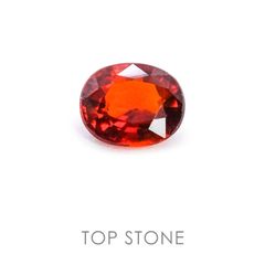 クリノヒューマイト タジキスタン産 ルース 0.64ct[19111519]4.9×5.8mm前後