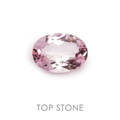 モルガナイト ブラジル産 ルース 0.80ct[19111827]7.4×5.4mm前後